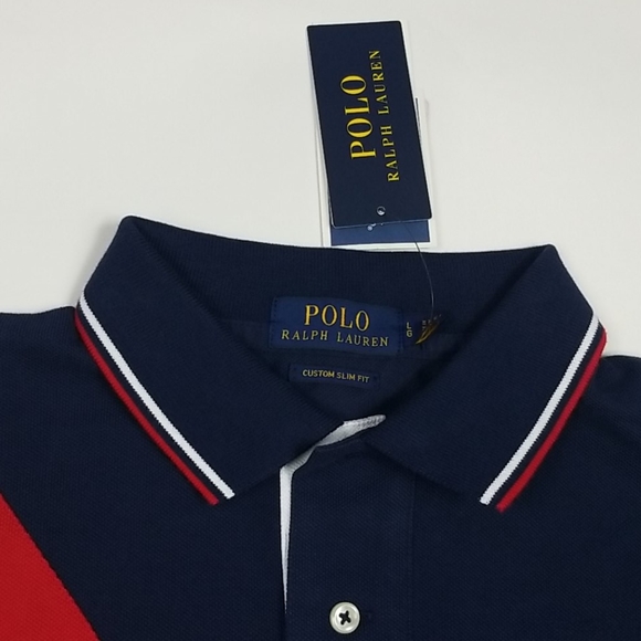 Polo Ralph Lauren Big Pony Stripe Front Polo - Picture 4 of 5